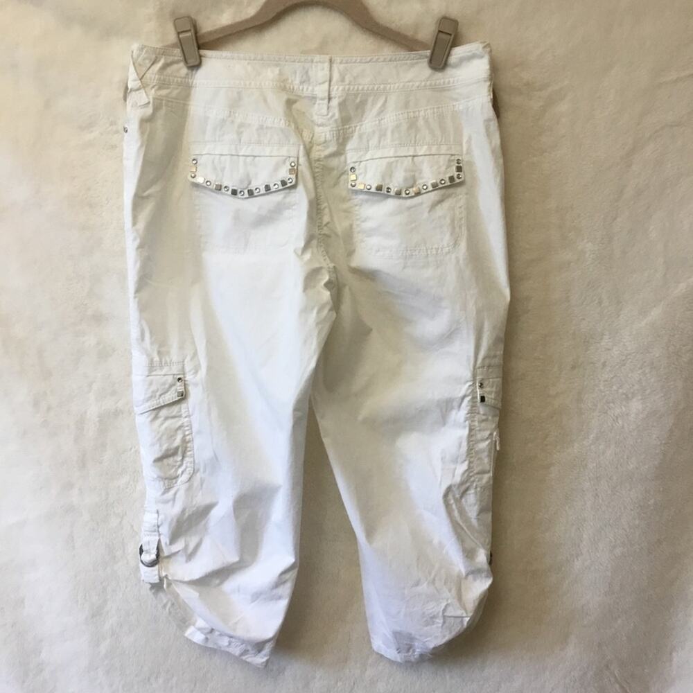 White House Black Market White Capri Jeans - Picture 7 of 10
